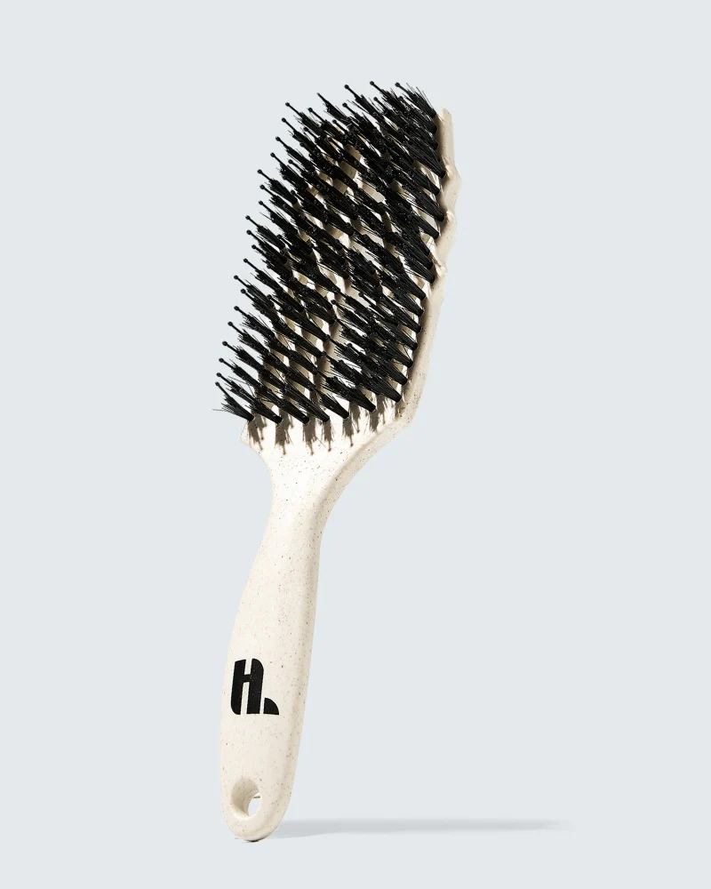 Curved Flex Detangler, White - Image 4