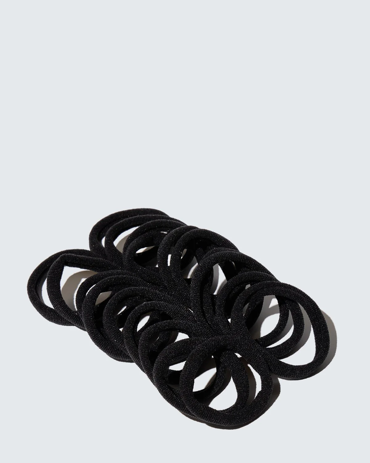 Elastic Hair Ties, 20-Pack, Zwart - Image 3