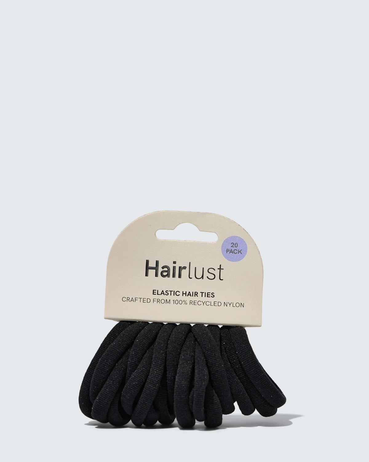 Elastic Hair Ties, 20-Pack, Zwart - Image 4