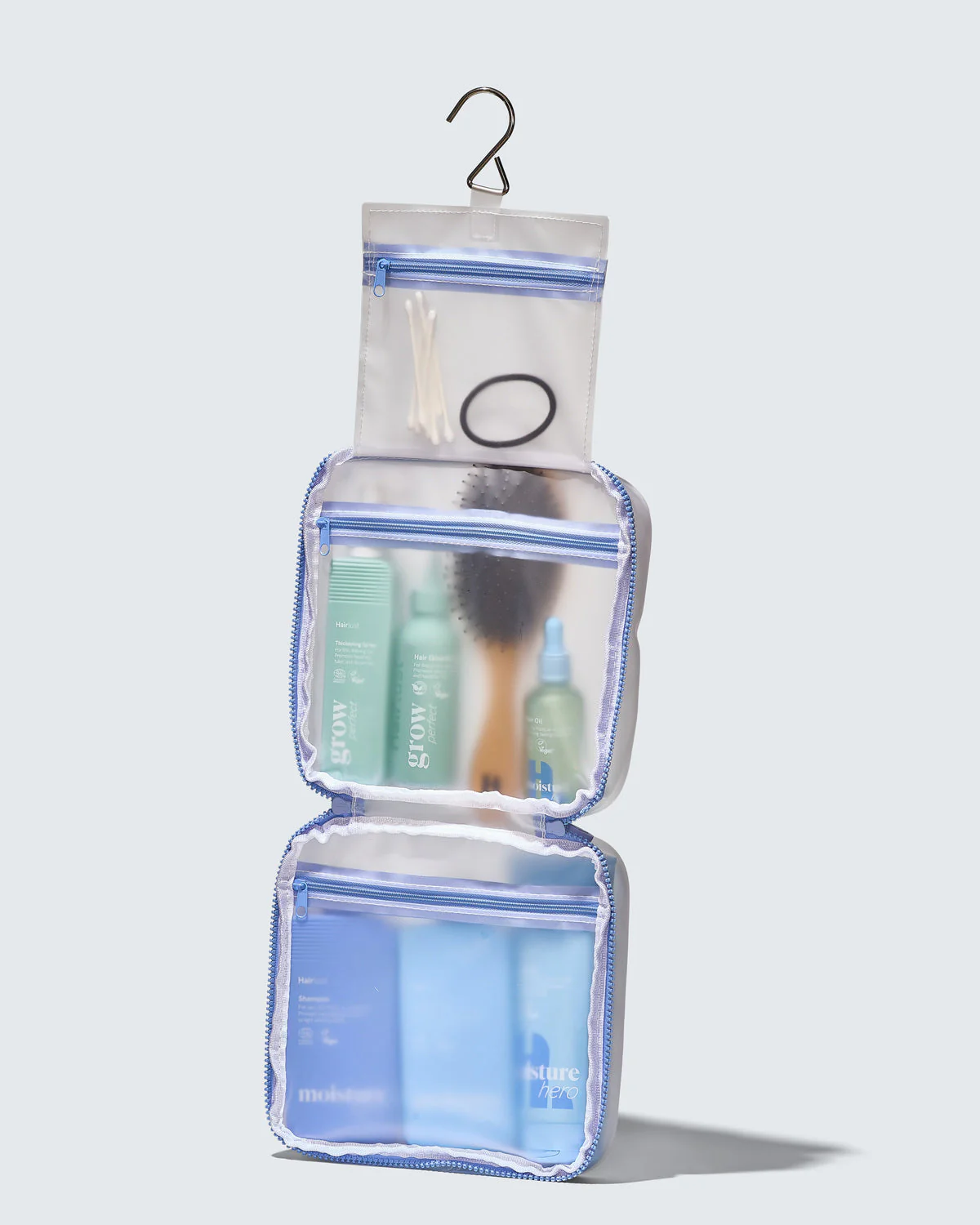 Hanging Travel Toiletry Bag, Mat - Image 3