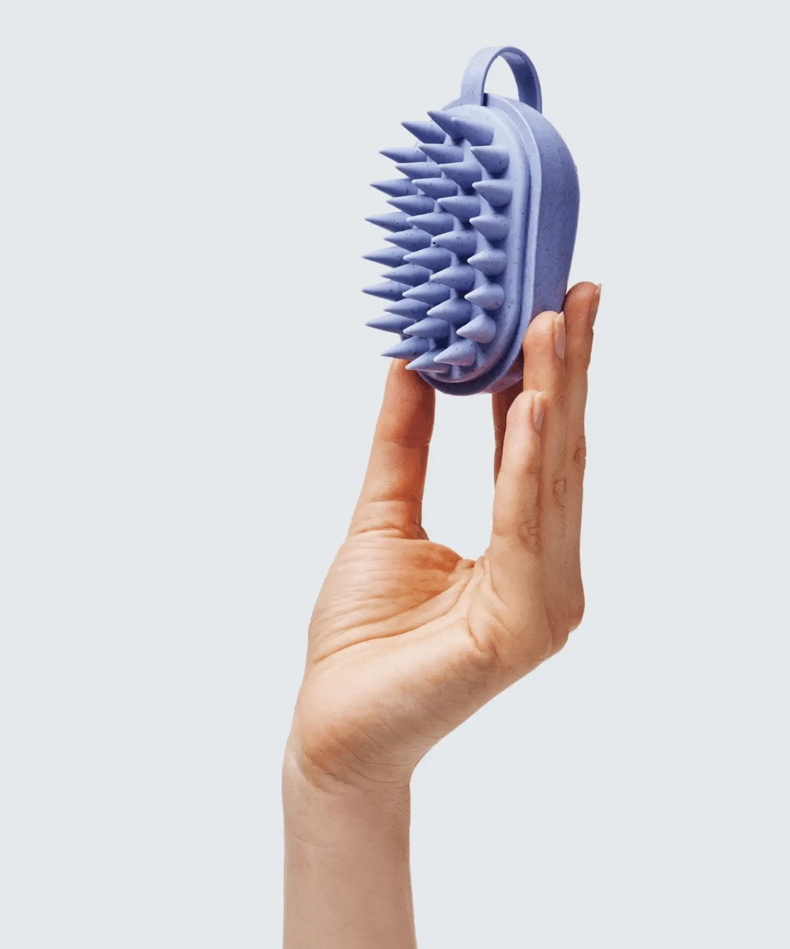 In-Shower Shampoo Brush, Blurple - Image 3
