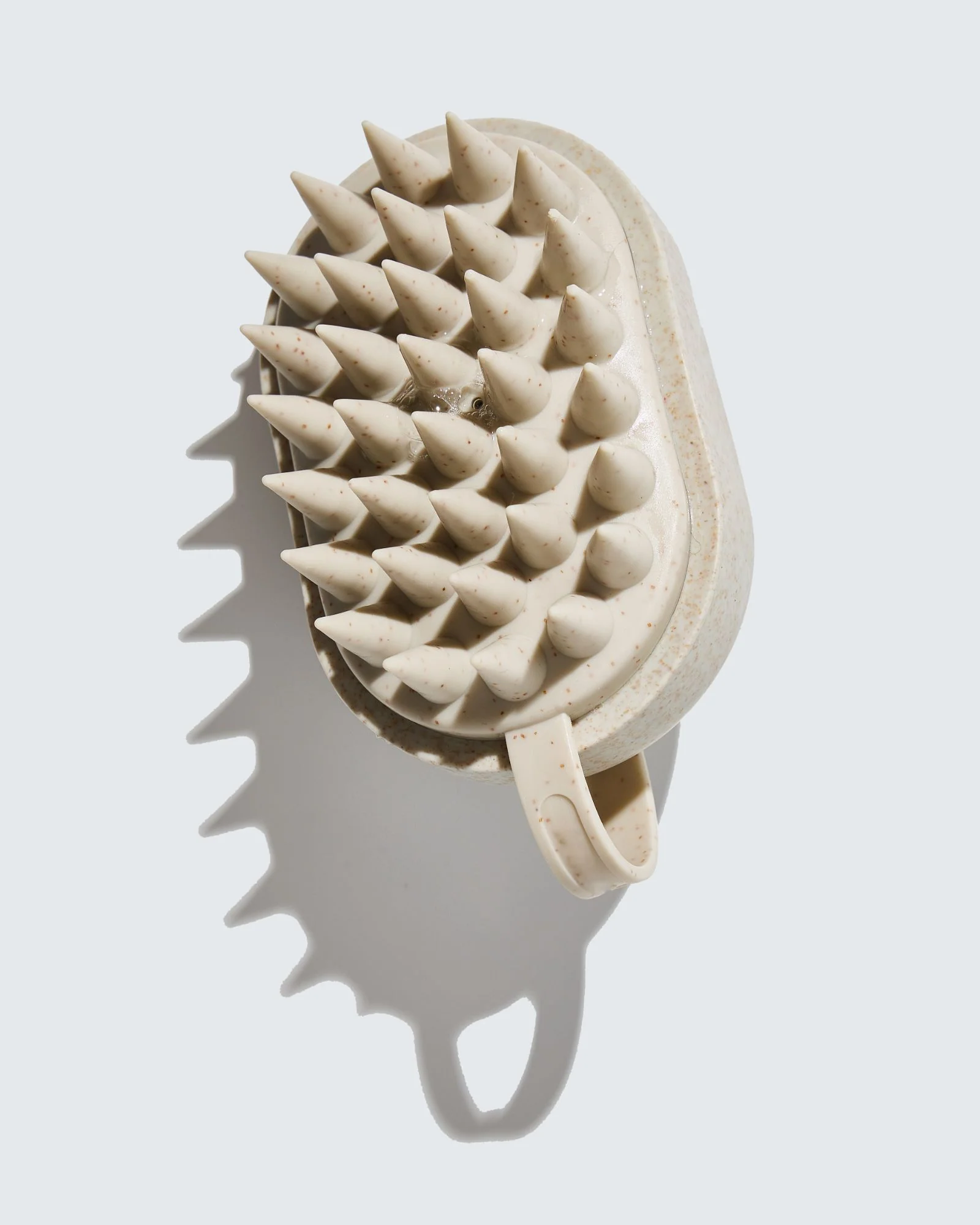 In-Shower Shampoo Brush, White - Image 2