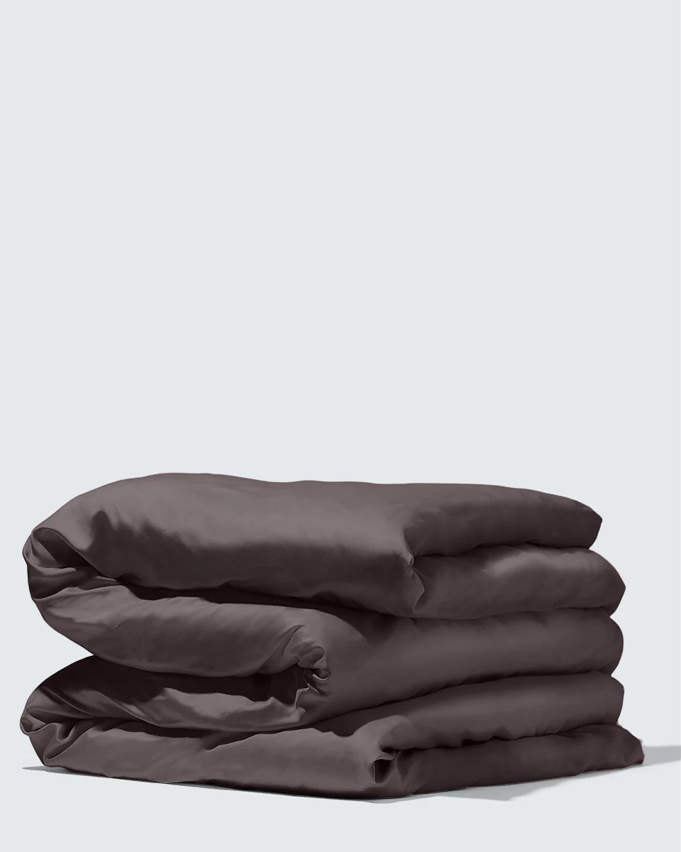 Silky Bamboo Duvet Cover, Leigrijs