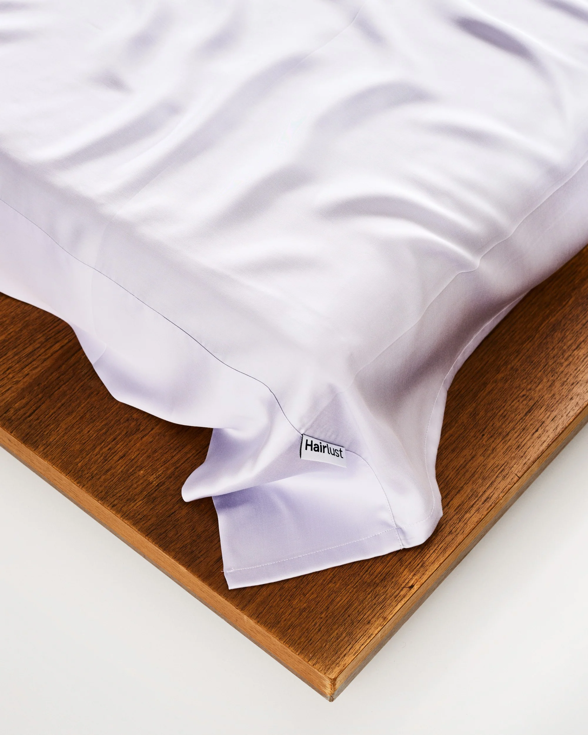 Silky Bamboo Flat Sheet, Lavendel - Image 2