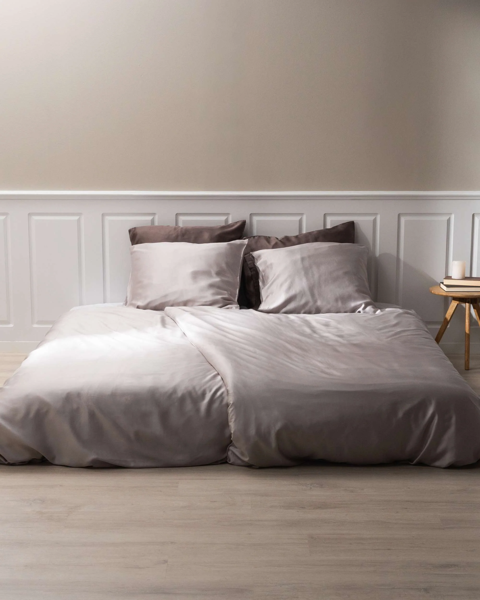 Silky Bamboo Flat Sheet, Zacht grijs - Image 3