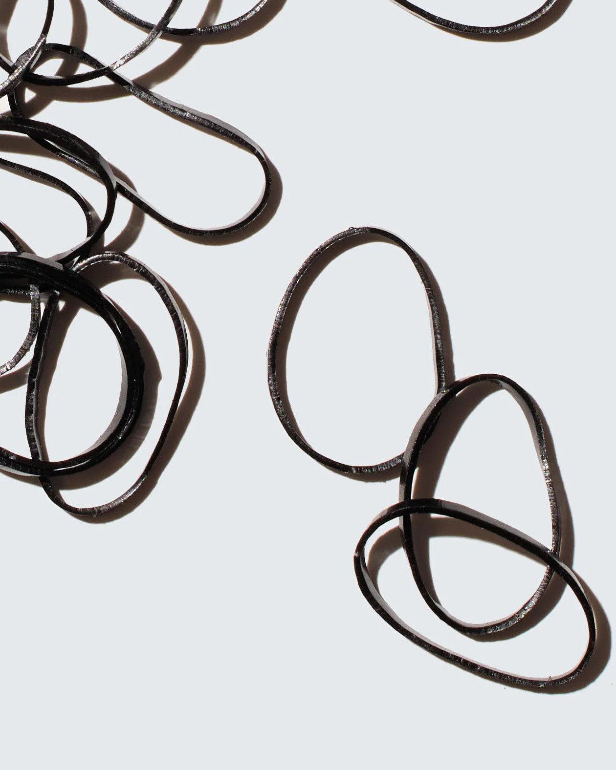 Snag-Free Elastic Hair Ties, 1000-Pack, Zwart - Image 3
