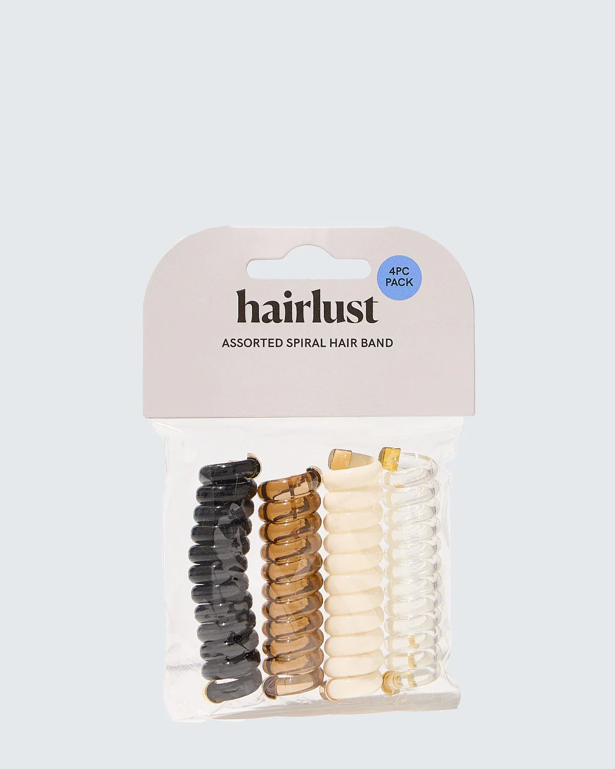 Spiral Hair Bands, 4-Pack - Image 6