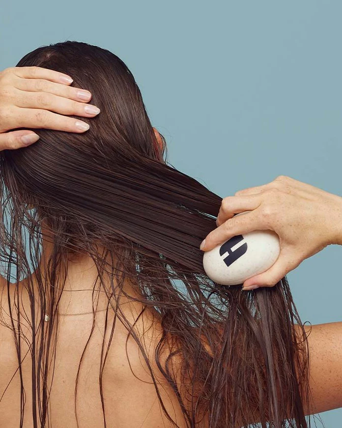 Wet Hair Detangler Brush, Wit - Image 4