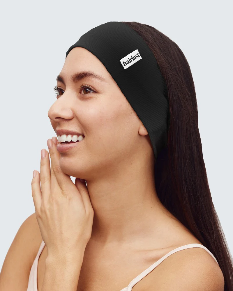 Wide Jersey Headbands, 5-Pack, Grijs - Image 3
